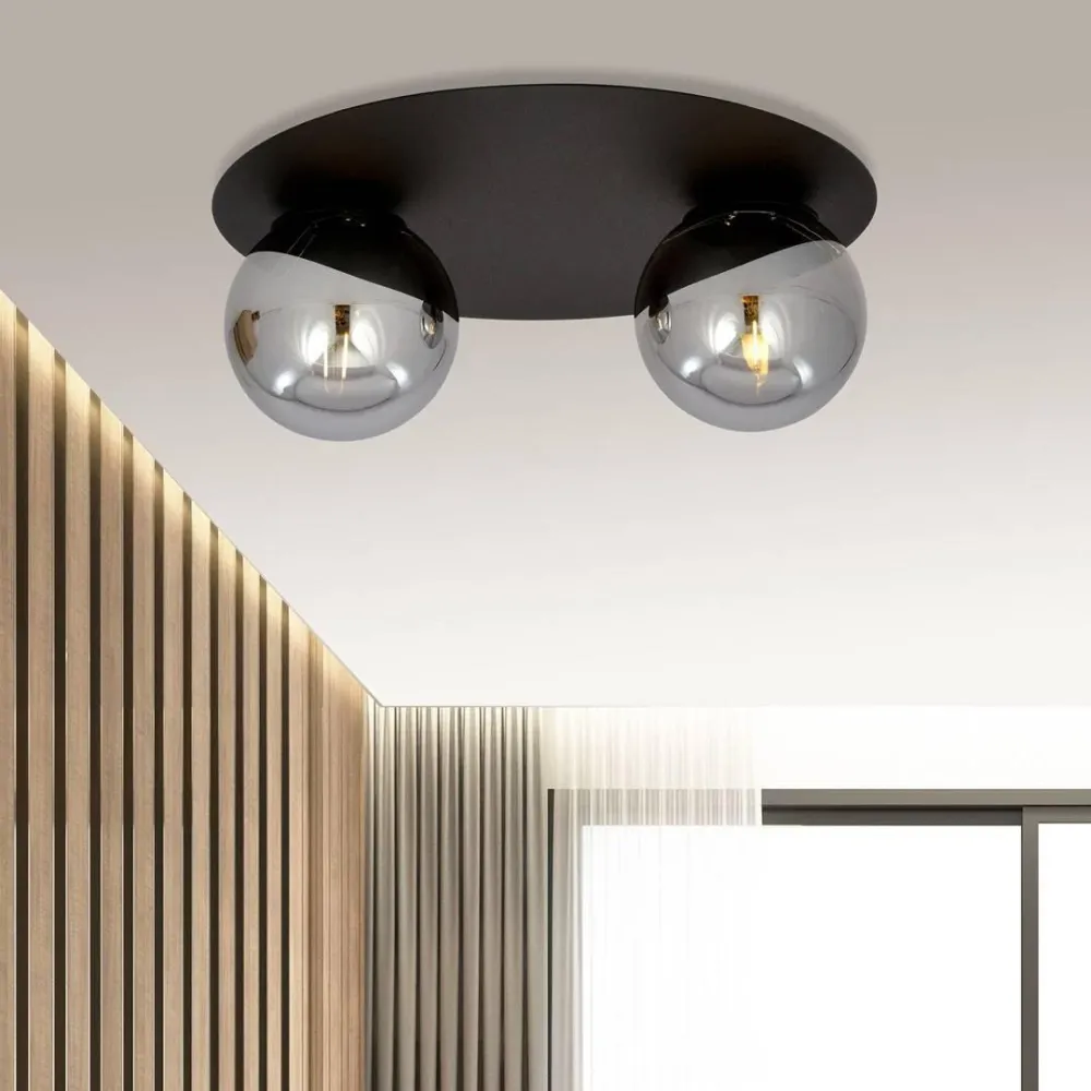 Plafondlamp Solar 2-lichts Emibig Lighting