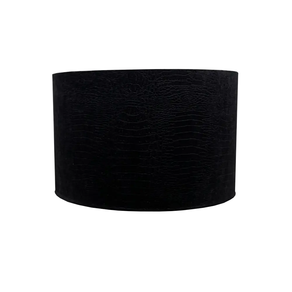 Croco Lampen Kap - Zwart - 2 maten Eric Kuster Style