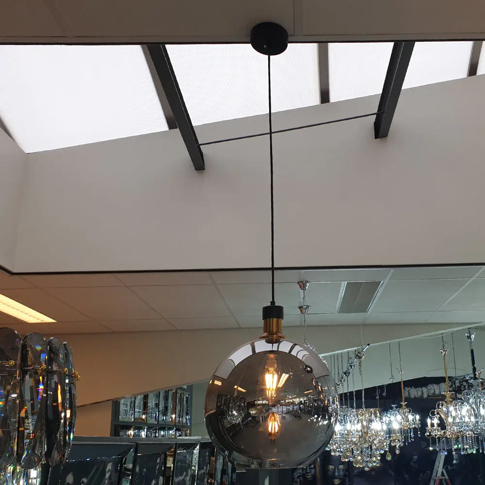 Hanglamp - Illusion 1 bolls (Smoking Glass) Eric Kuster Style