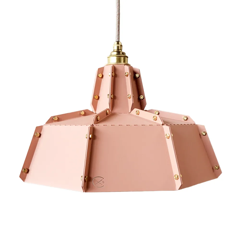 Fabricado hanglamp Hanglampie - roze - diameter 36 cm – hoogte 26 cm