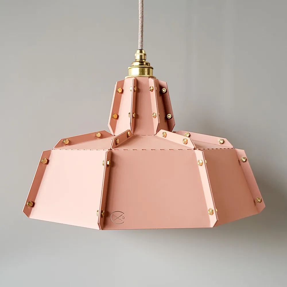 Fabricado hanglamp Hanglampie - roze - diameter 36 cm – hoogte 26 cm