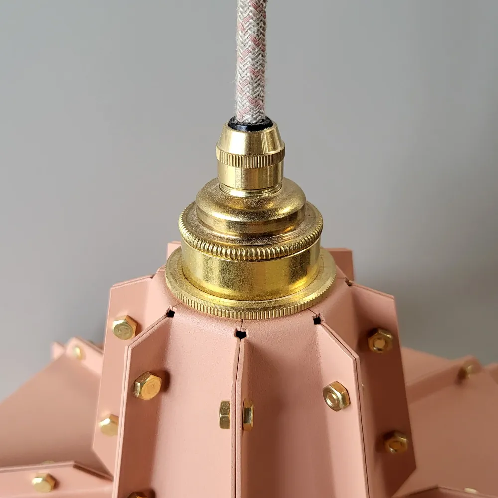 Fabricado hanglamp Hanglampie - roze - diameter 36 cm – hoogte 26 cm