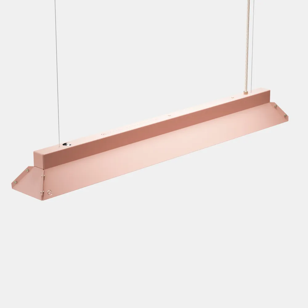 Fabricado Lichtbalk Lichtbalkie - roze - breedte 98 cm – hoogte 13 cm