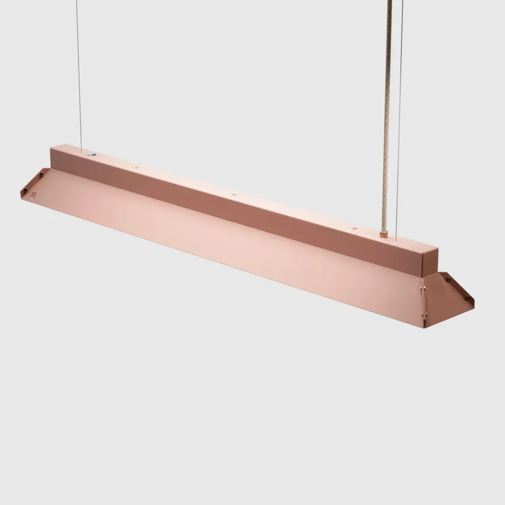Fabricado Lichtbalk Lichtbalkie - roze - breedte 98 cm – hoogte 13 cm