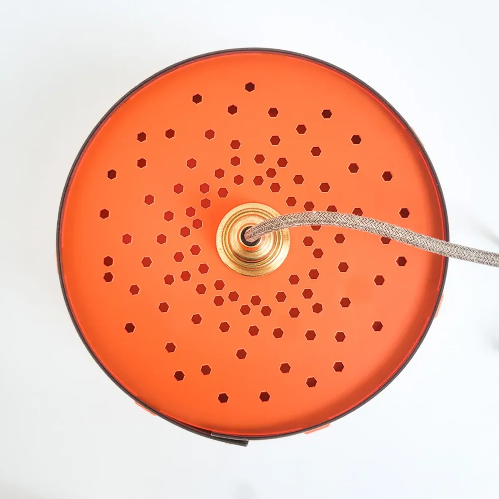 Fabricado Natuurlijk Hanglampie - Lila- diameter 34 cm x hoogte 26 cm