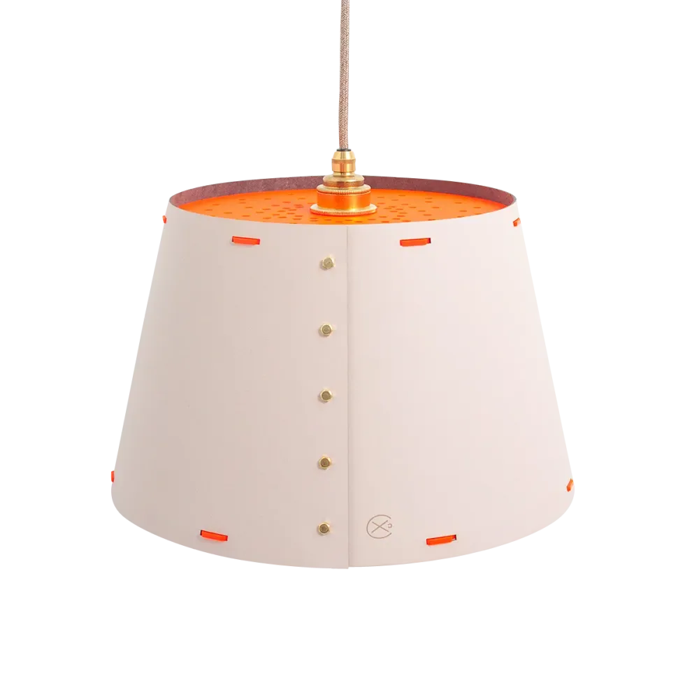 Fabricado Natuurlijk Hanglampie - Powder - diameter 34 cm x hoogte 26 cm