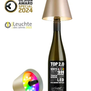 Flessenlampje RGB Champagne