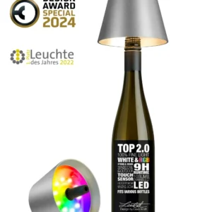 Flessenlampje RGB Graph Metal