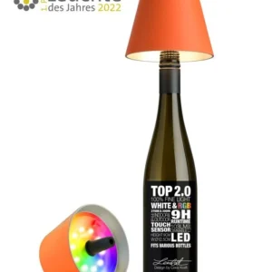 Flessenlampje RGB oranje