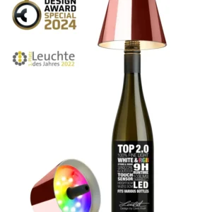 Flessenlampje RGB Rose