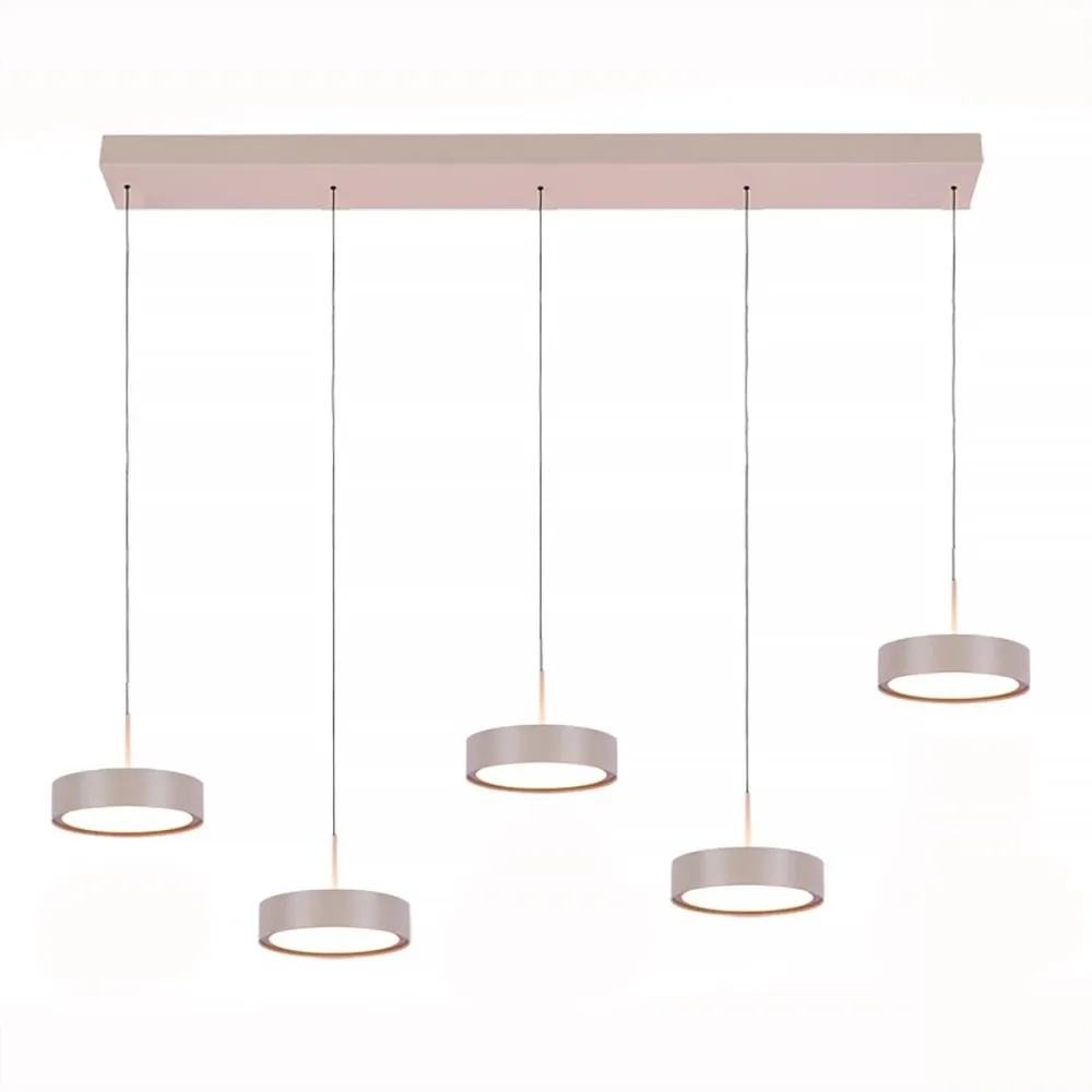 Freelight hanglamp Alieno - 5 lichts - 120 x 150 cm - beige