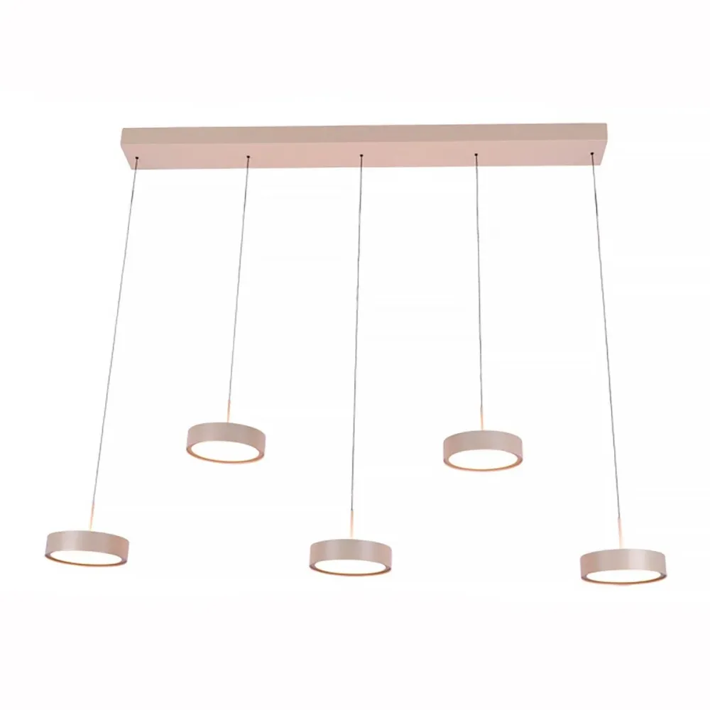 Freelight hanglamp Alieno - 5 lichts - 120 x 150 cm - beige