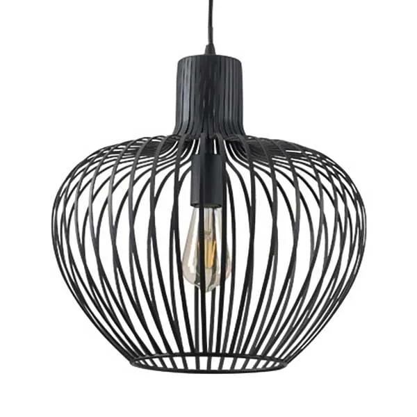 Freelight hanglamp Arraffone - 3 lichts - 50 x 160 cm - zwart