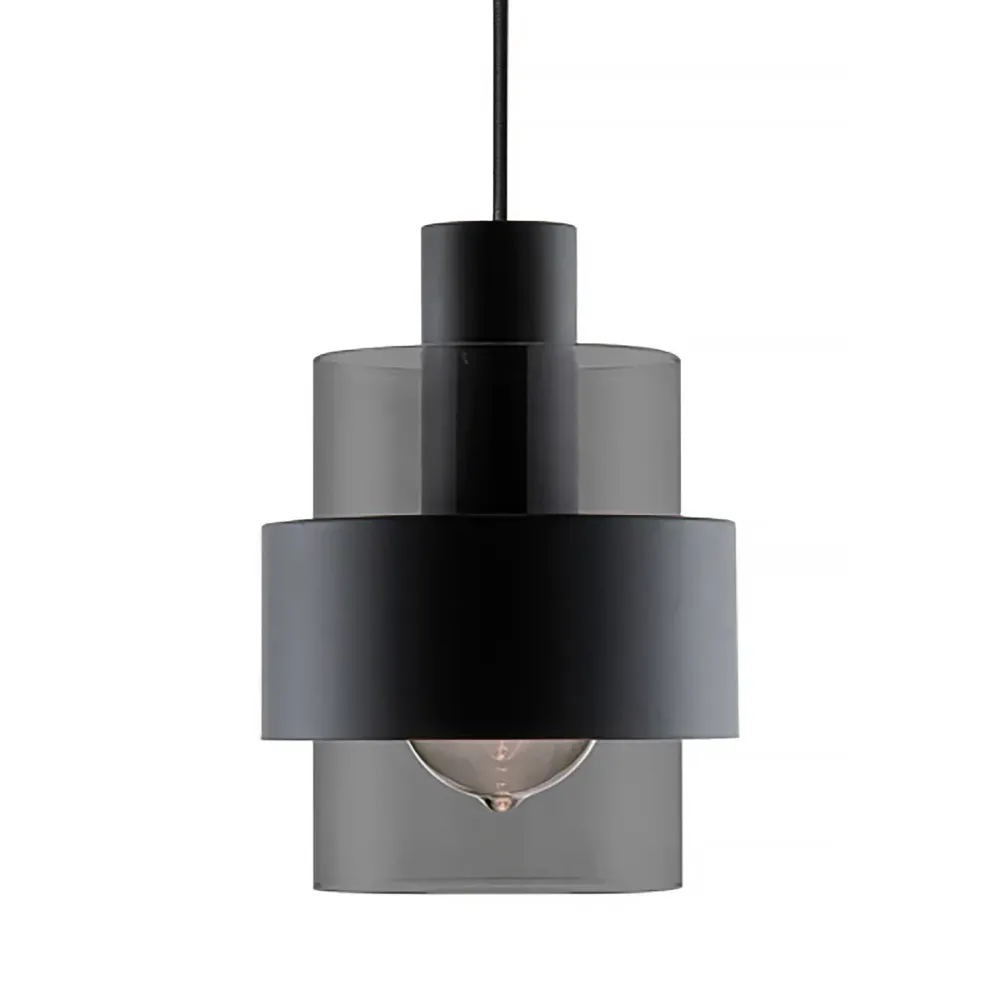 Freelight hanglamp Chiasso - 1 lichts - 14 x 150 cm - zwart