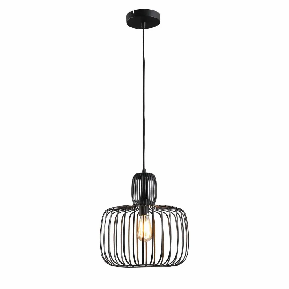 Freelight hanglamp Costola - 1 lichts - 35 x 150 cm - zwart
