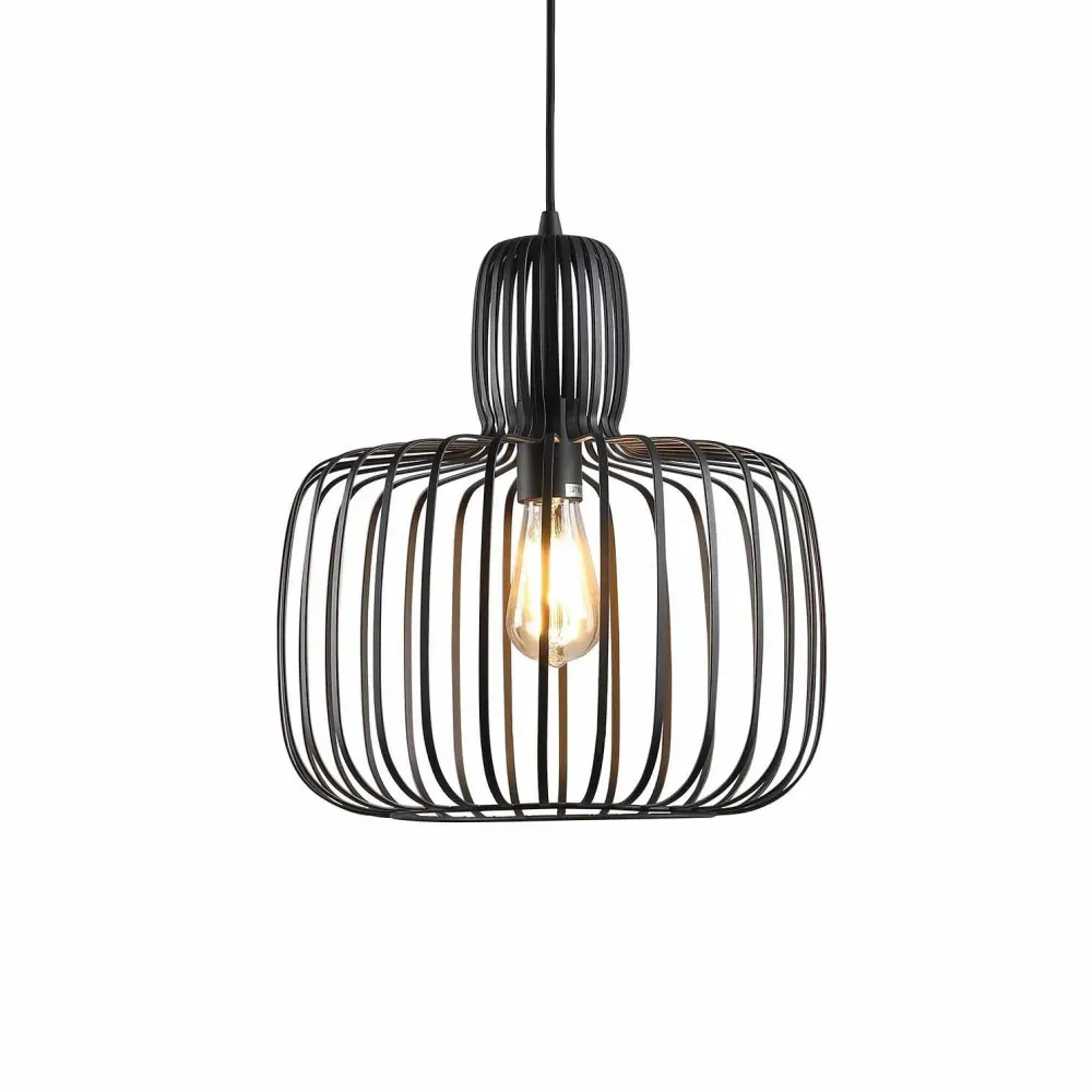 Freelight hanglamp Costola - 1 lichts - 35 x 150 cm - zwart