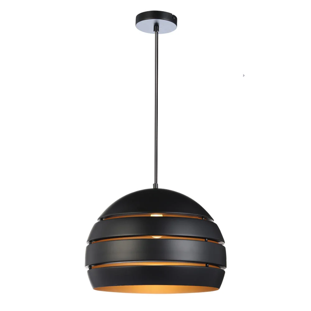 Freelight hanglamp Djarin - 1 lichts - 48 x 150 cm - zwart goud