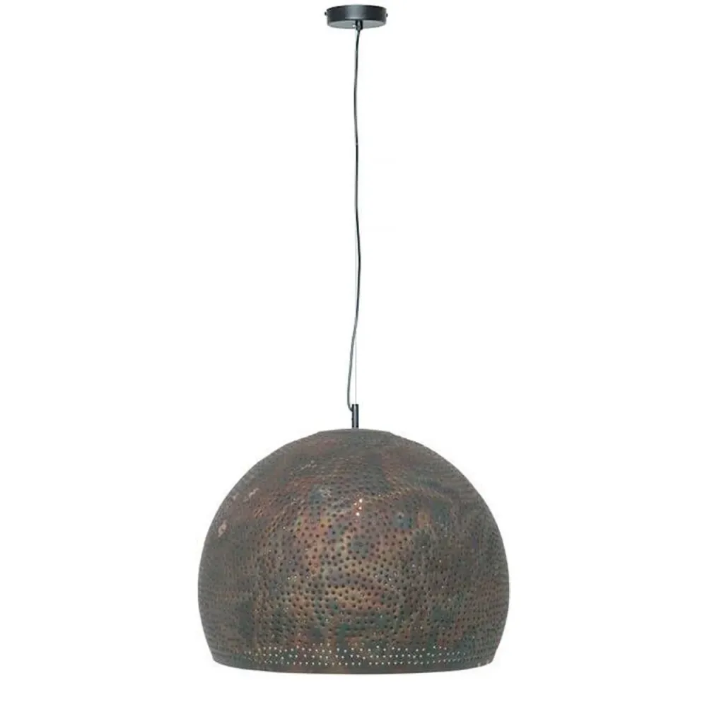 Freelight hanglamp Fori - 1 lichts - 45 x 145 cm - bruin zwart