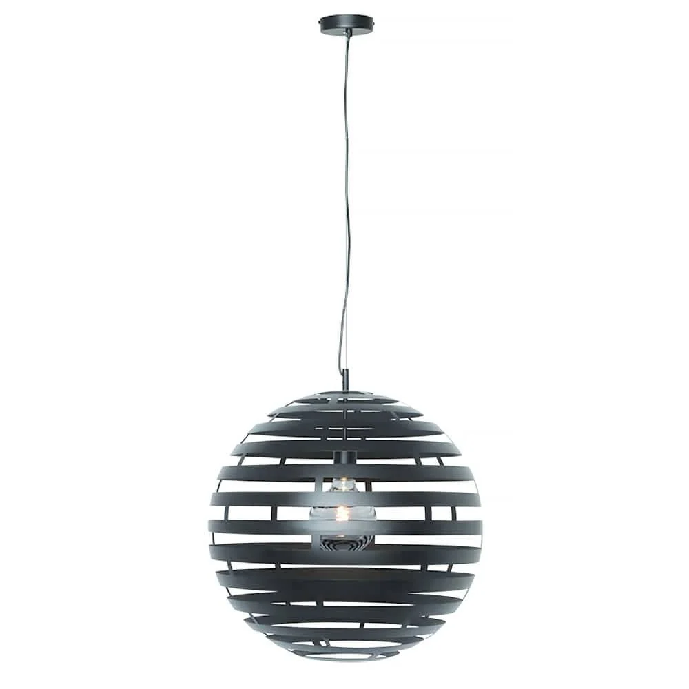 Freelight hanglamp Nettuno - 1 lichts - 50 x 130 cm - zwart