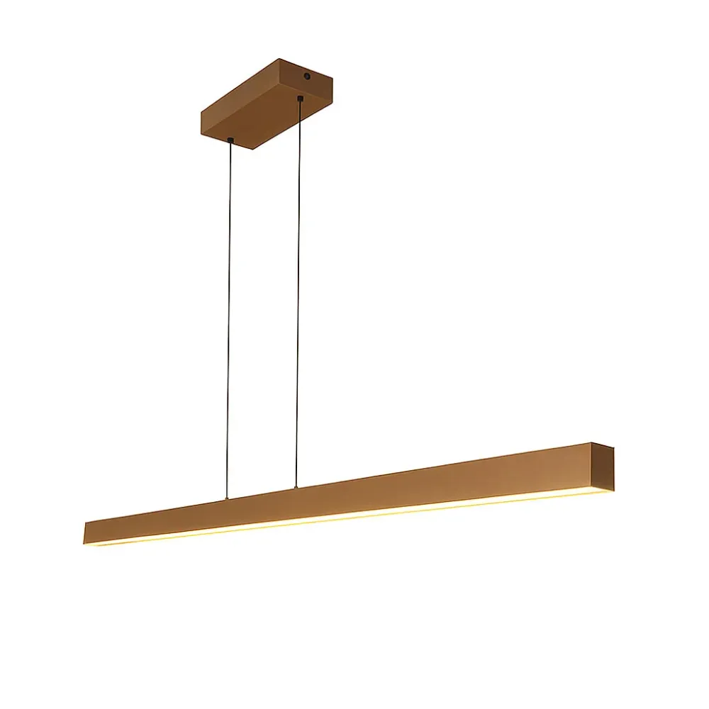 Freelight hanglamp Traiano - 3 lichts - 120 x 150 cm - brons