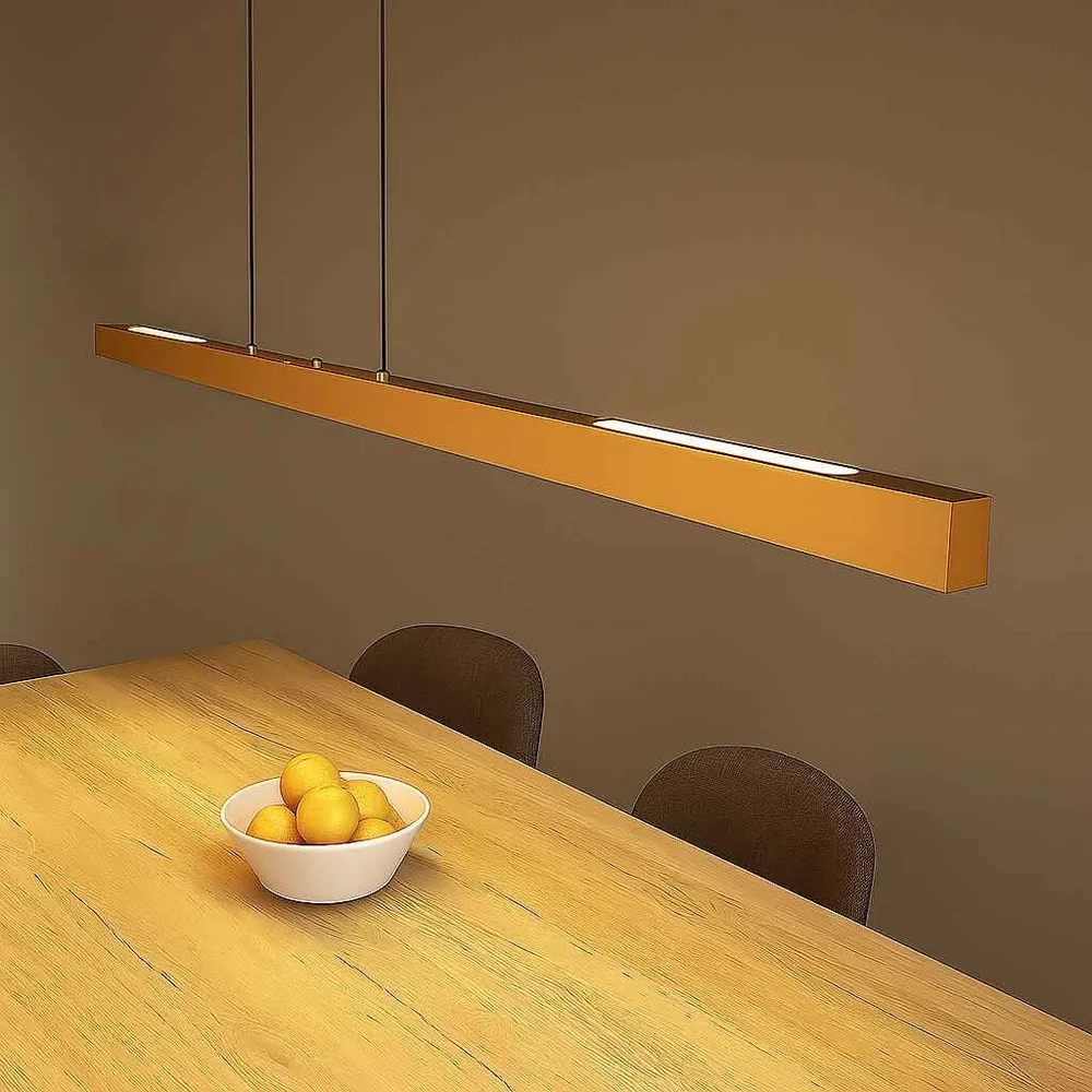 Freelight hanglamp Traiano - 3 lichts - 120 x 150 cm - brons