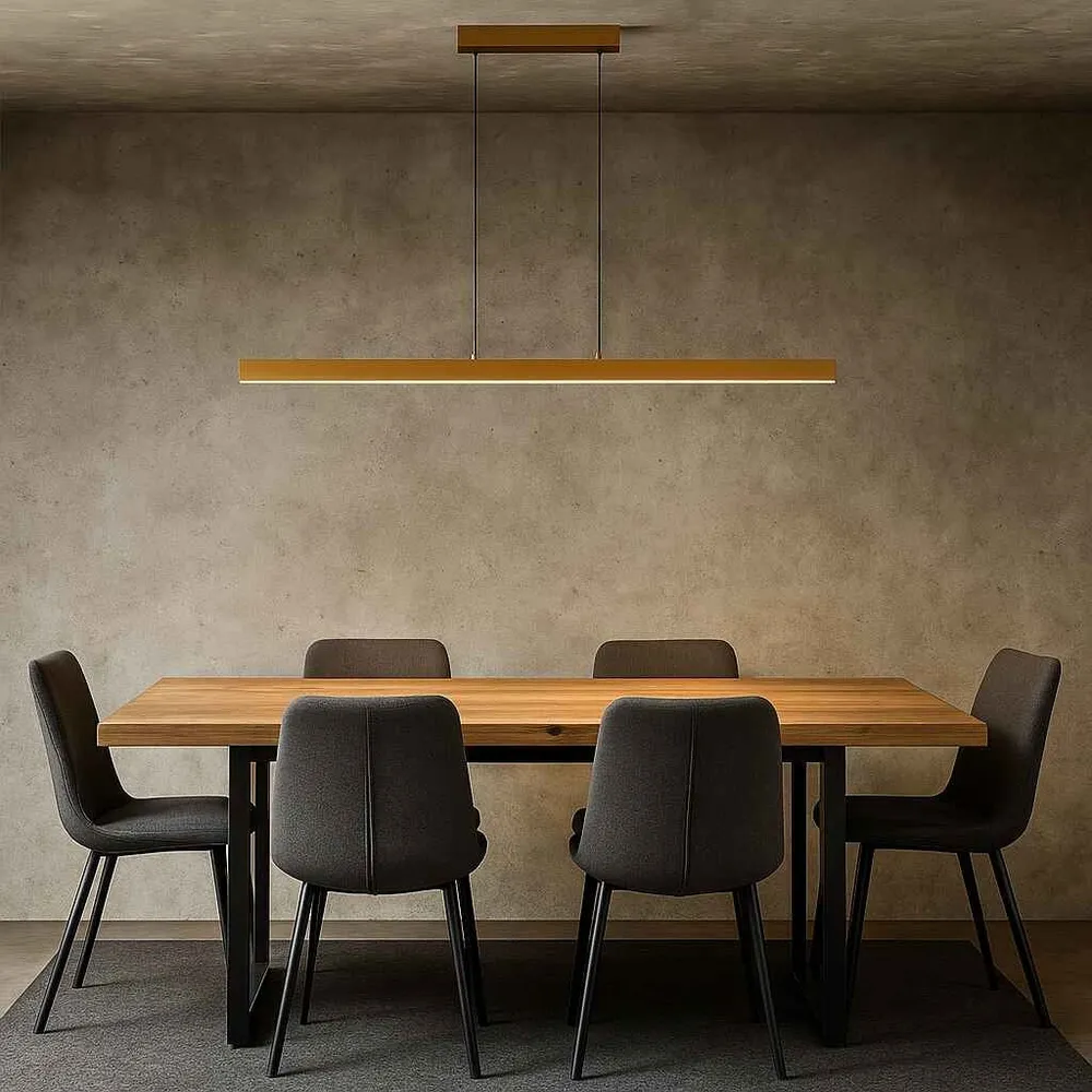 Freelight hanglamp Traiano - 3 lichts - 120 x 150 cm - brons