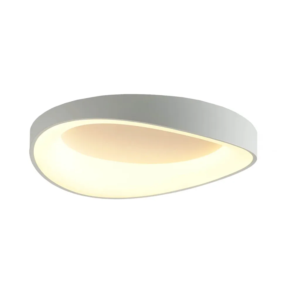 Freelight plafondlamp Duna - 1 lichts - 60 x 10.5 cm - wit