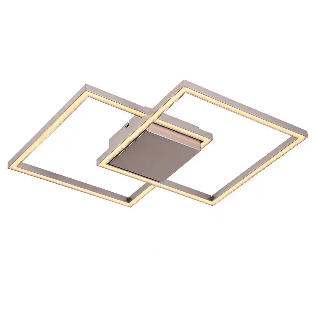 Freelight plafondlamp Falcon - 1 lichts - 46 x 7 cm - mat chroom