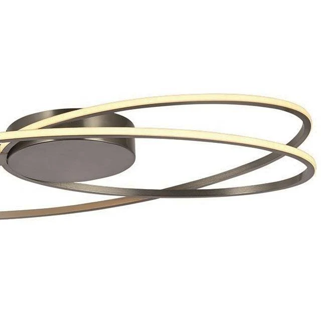 Freelight plafondlamp Ophelia - 1 lichts - 60 x 15 cm - mat chroom