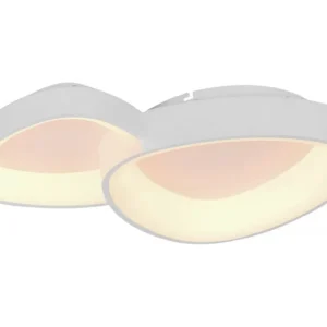 Freelight plafondlamp Organico - 2 lichts - 58 x 10.5 cm - wit