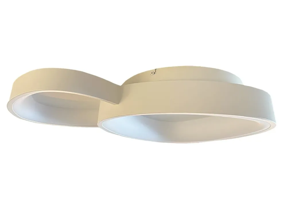 Freelight plafondlamp Organico - 2 lichts - 58 x 10.5 cm - wit