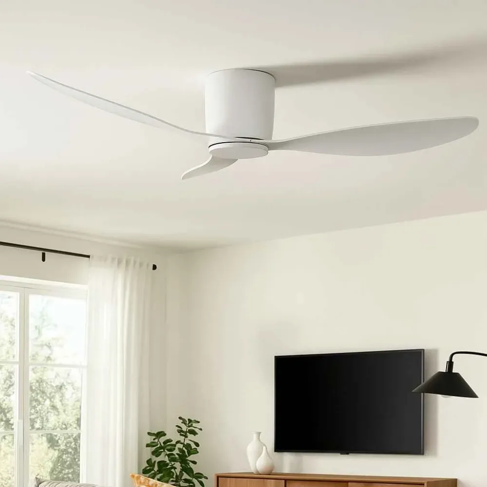 Freelight plafondventilator Brezza - 132 x 18.5 cm - wit