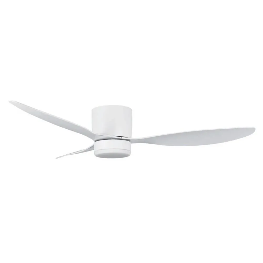 Freelight plafondventilator Brezza - 1 lichts - 132 x 22 cm - wit