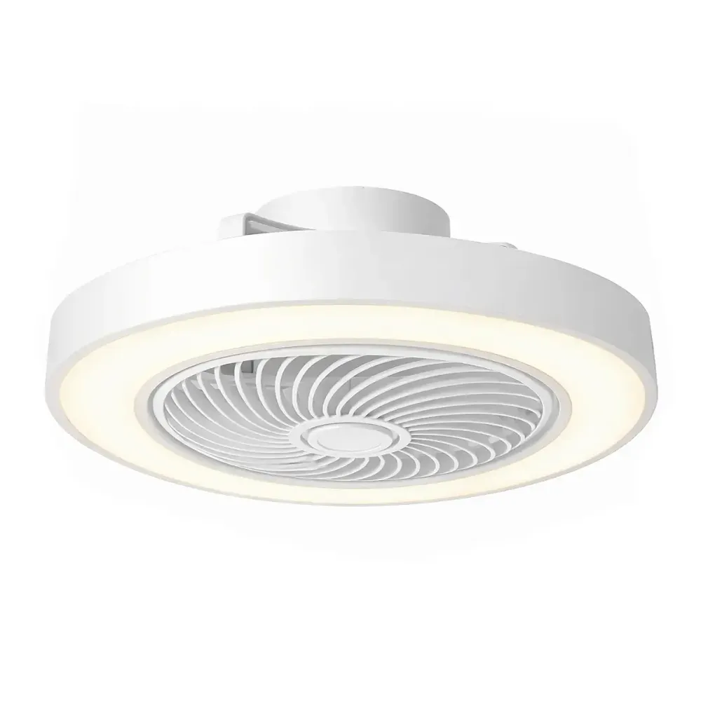 Freelight plafondventilator Fiato - 1 lichts - 51 x 20.5 cm - wit