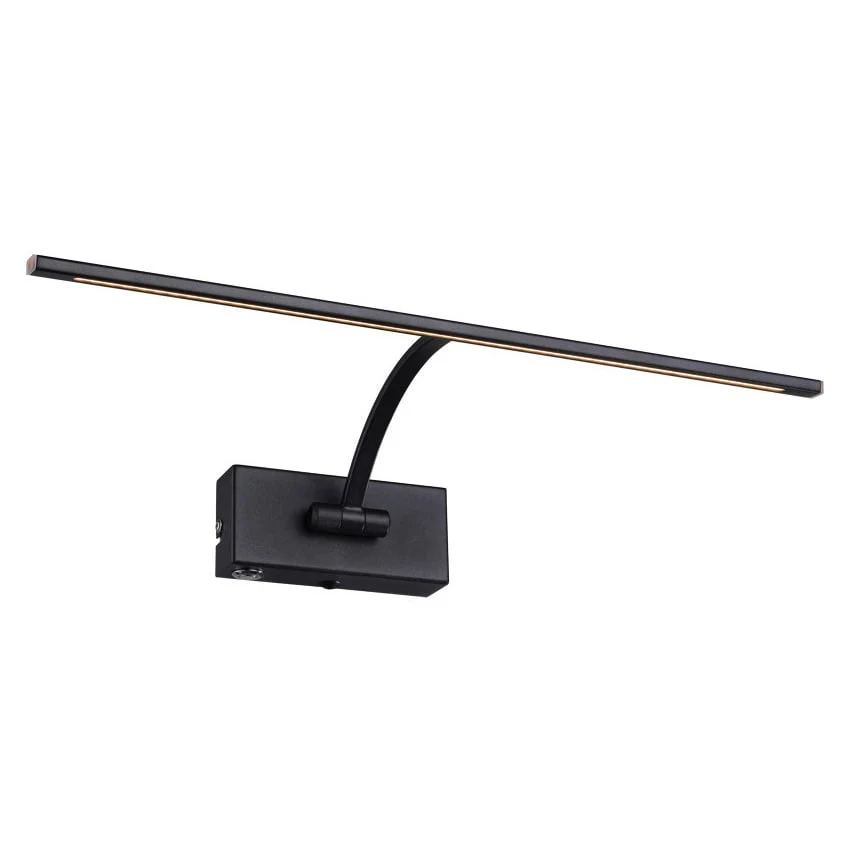 Freelight schilderij verlichting - 1 lichts - 20.5 x 6 cm - zwart