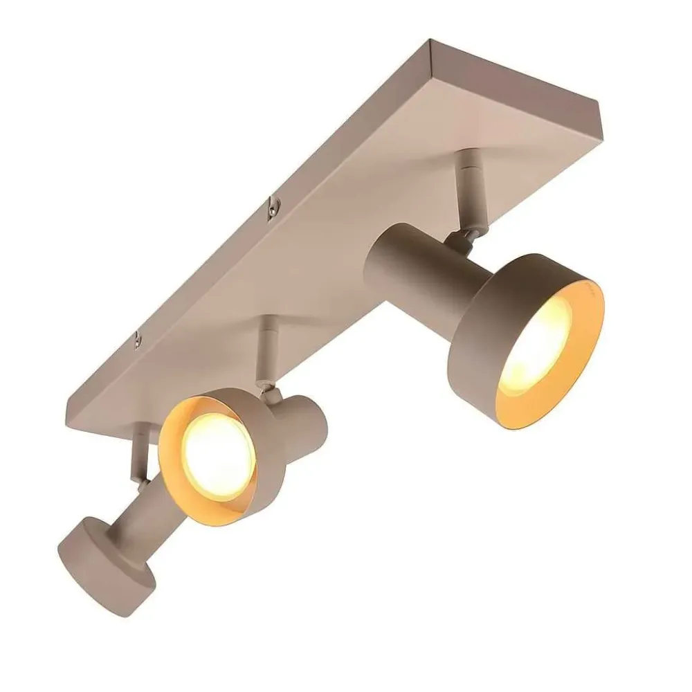 Freelight spot Lunata - 3 lichts - 50 x 15 cm - beige