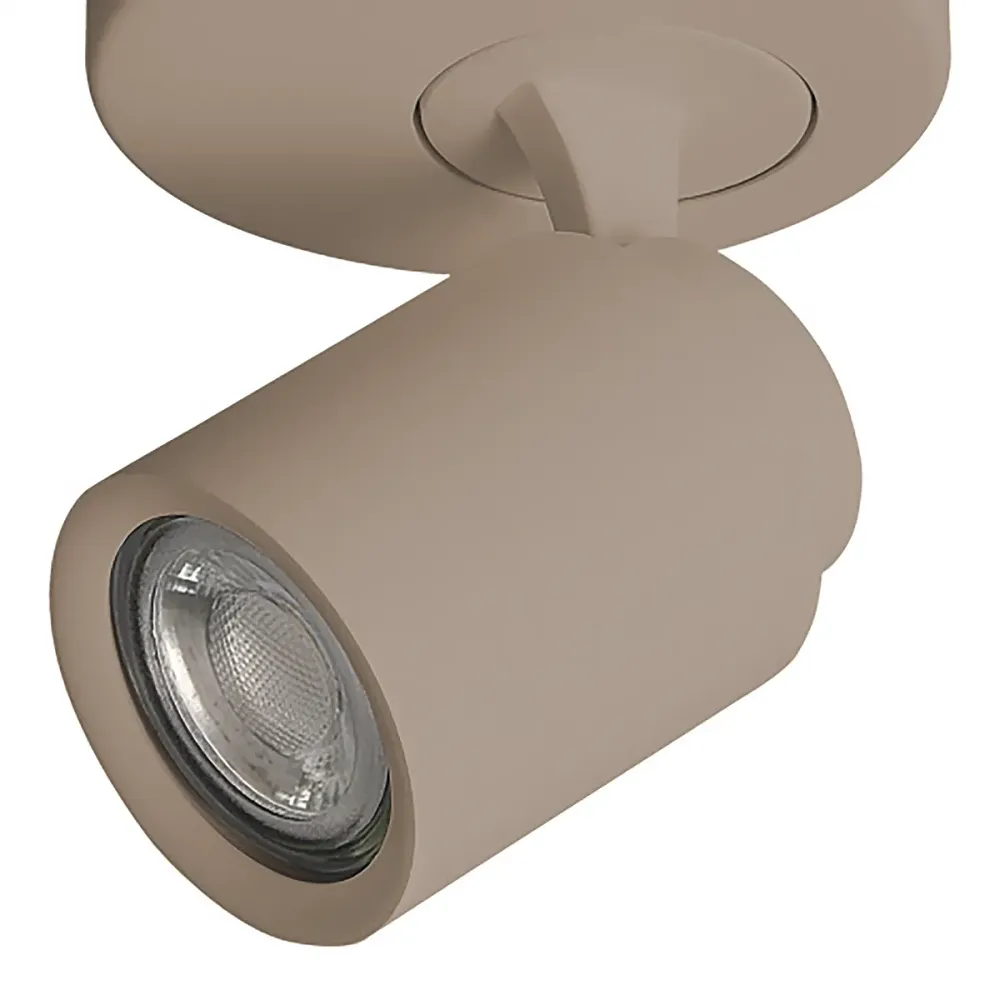 Freelight spot Razza - 1 lichts - 11 x 14 cm - beige