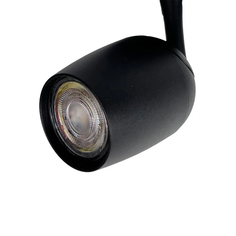 Freelight spot Trova - 3 lichts - 25 x 16 cm - zwart