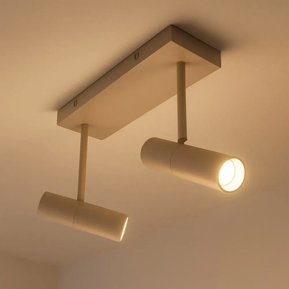 Freelight spot Undici - 2 lichts - 35 x 14 cm - beige
