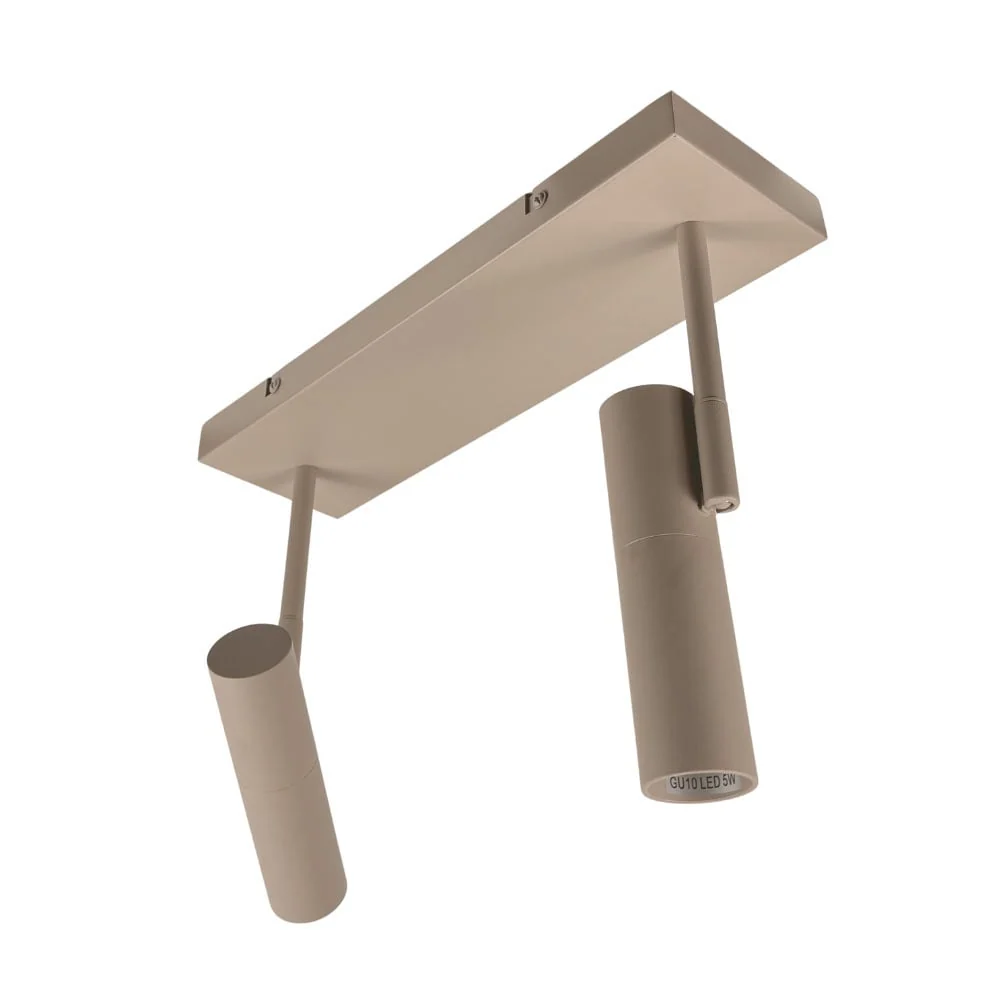 Freelight spot Undici - 2 lichts - 35 x 14 cm - beige