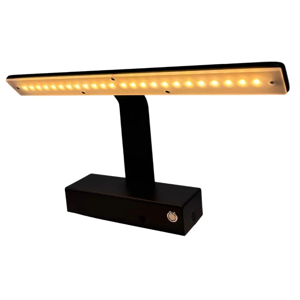 Freelight wandlamp Dali - 1 lichts - 17.5 x 5 cm - zwart