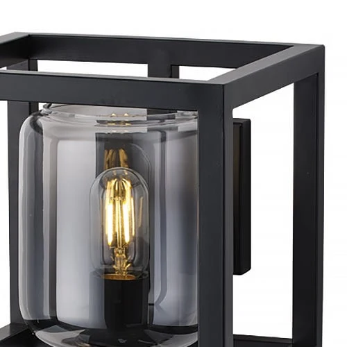 Freelight wandlamp Dentro - 2 lichts - 27.5 x 25.5 cm - zwart rook