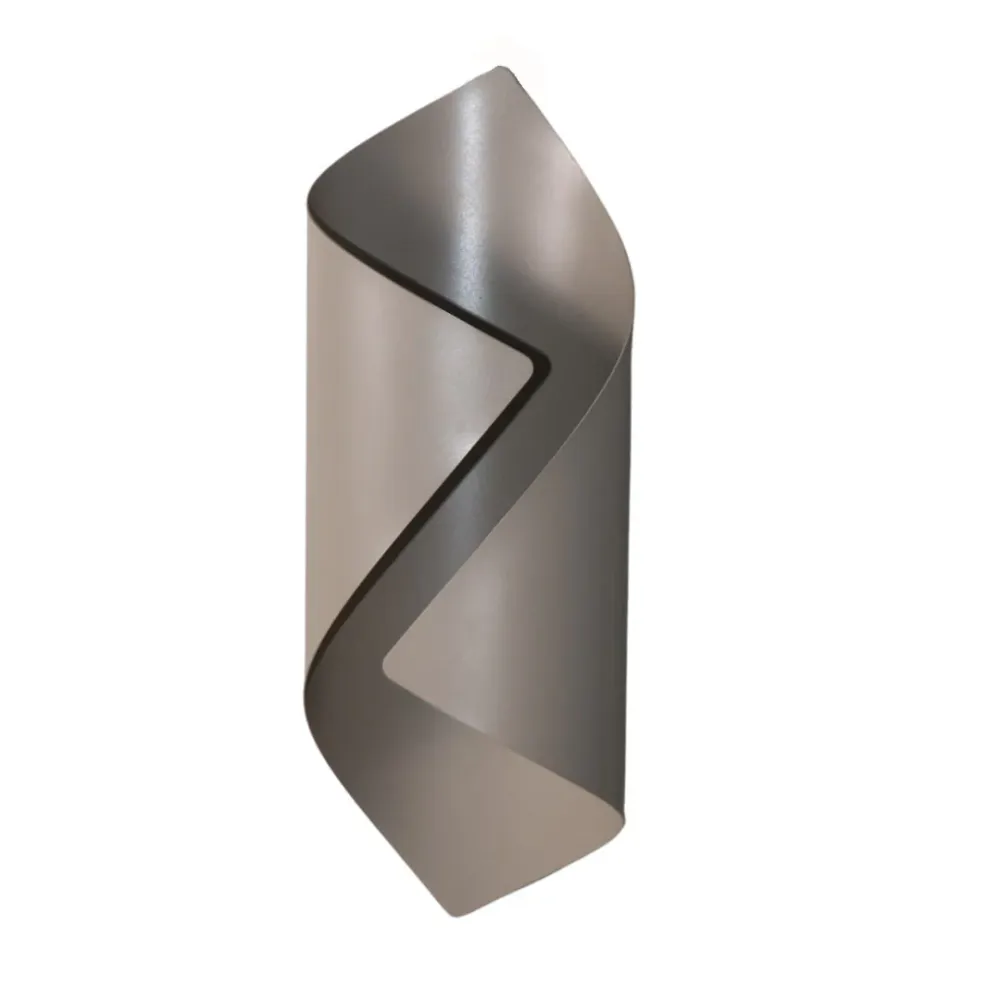 Freelight wandlamp Letto - 1 lichts - 12 x 31 cm - taupe