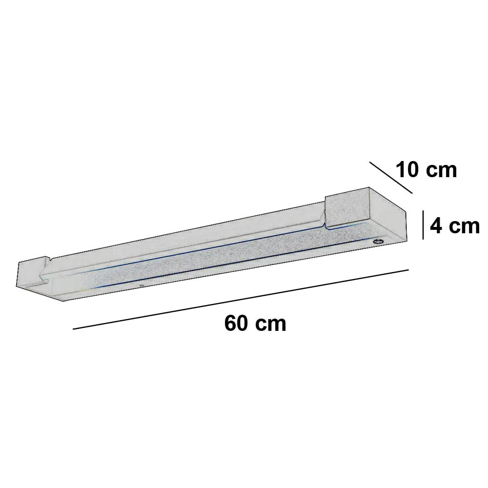 Freelight wandlamp Parete - 1 lichts - 10 x 4 cm - goud