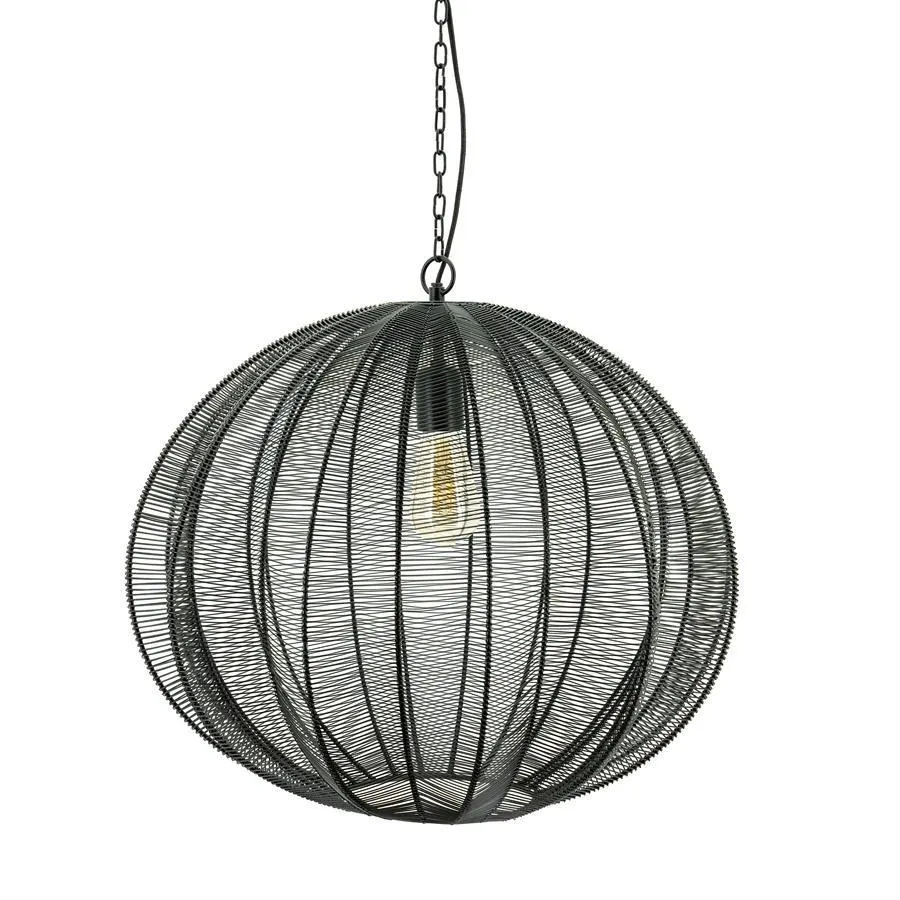 FurniLux HanglampFloss XL Large Black 53x48 cm