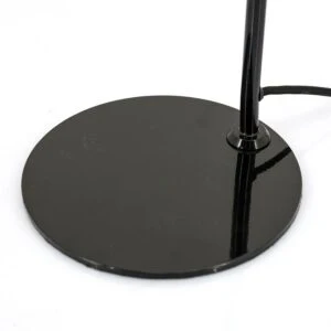 FurniLux Vloer lamp camera - zwart - 42x22x150 cm