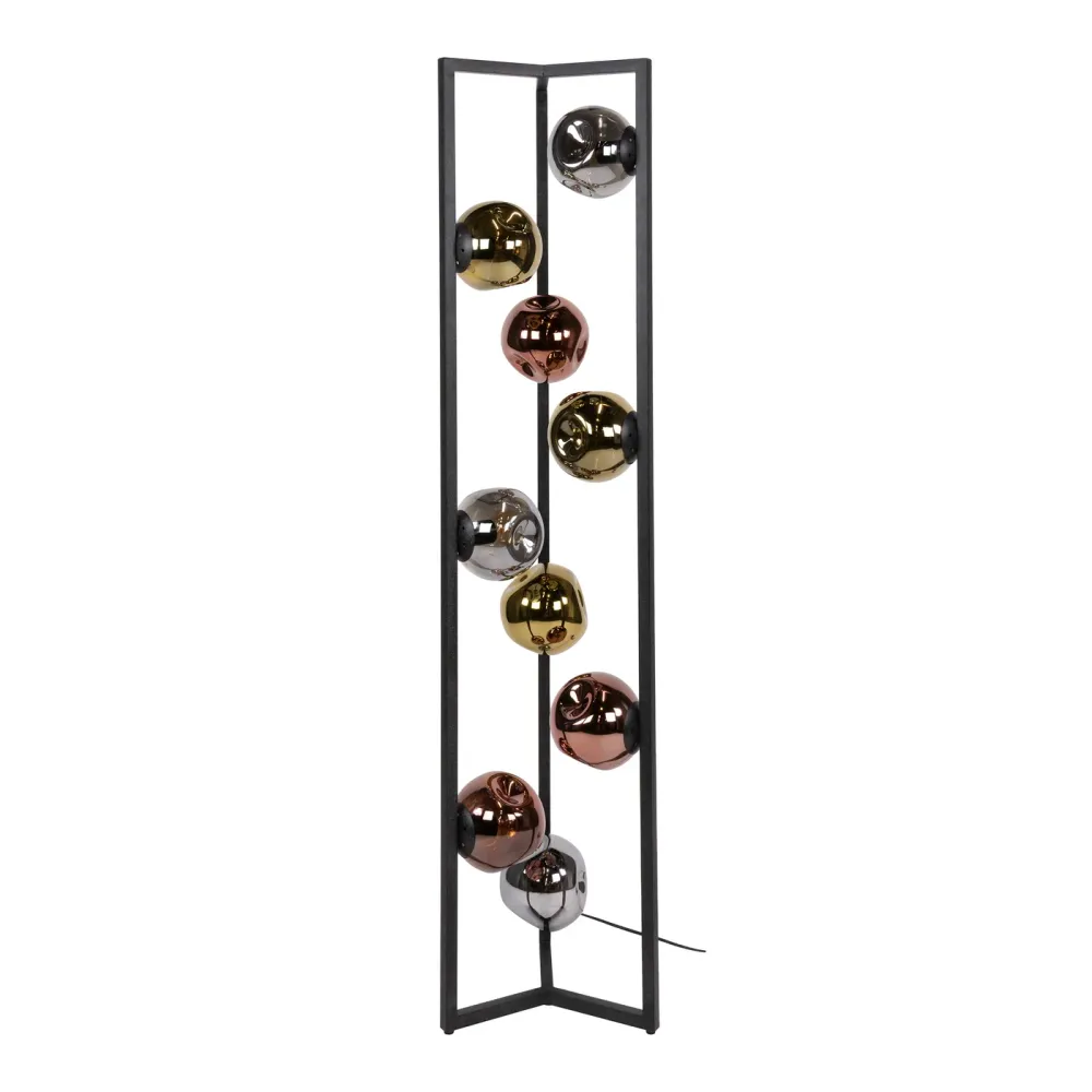 Giga Living Vloerlamp Stellar - Zwart Metaal - Ø35x150cm Giga Meubel