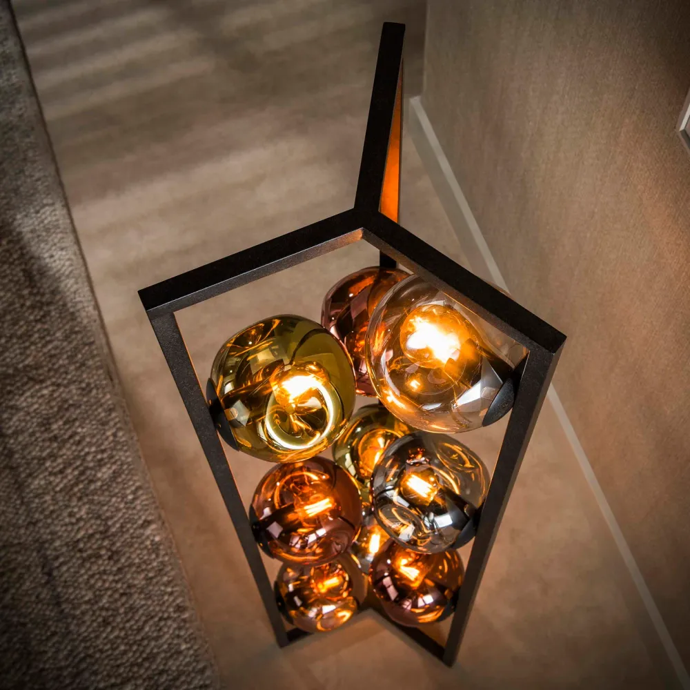 Giga Living Vloerlamp Stellar - Zwart Metaal - Ø35x150cm Giga Meubel