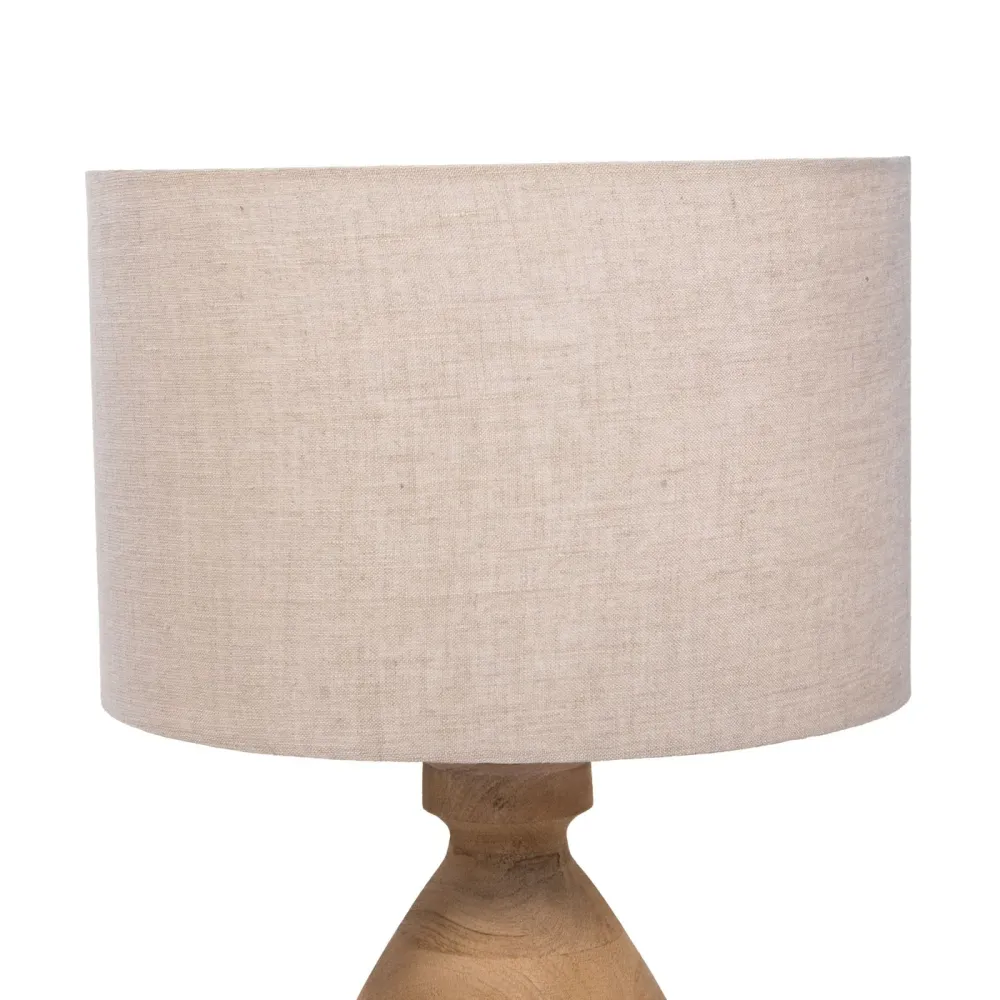 Giga Meubel Tafellamp Mattia - Naturel