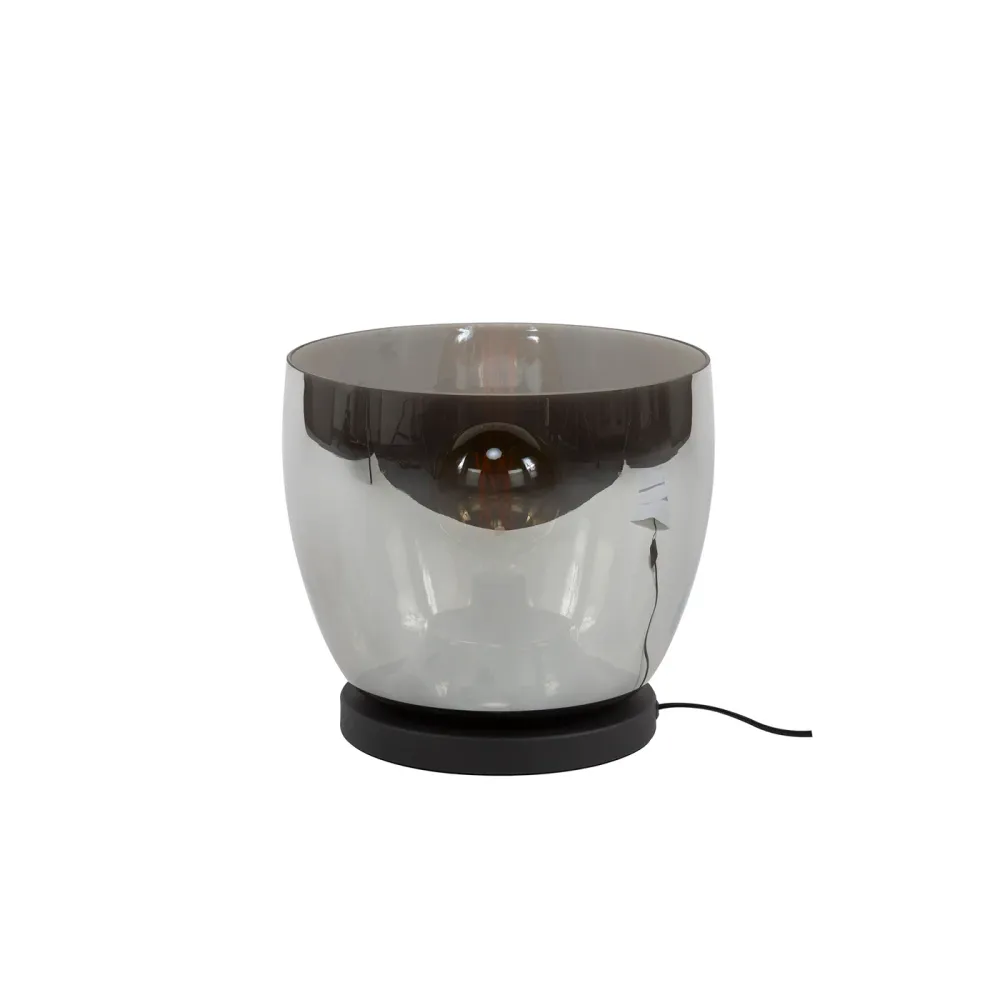 Giga Meubel Vloerlamp Up L - Smoke Glas - 1-Lichts - 29x29x27cm